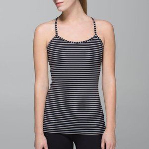 Lululemon Power Y Striped Tank Top